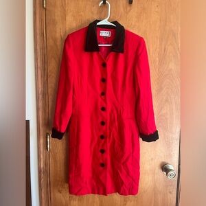Vintage Kasper Button Down Dress